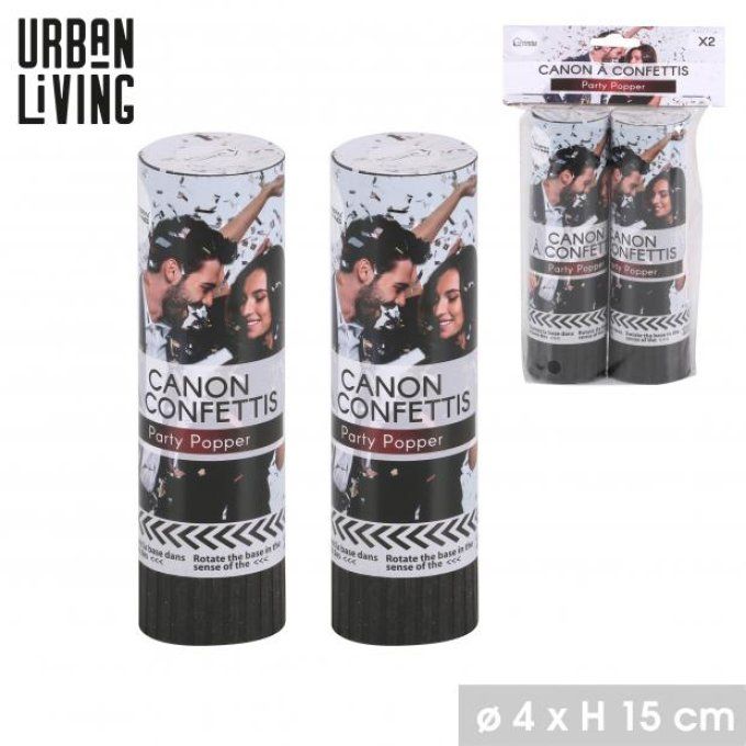 URBAN PARTY - CANON A CONFETTIS x2