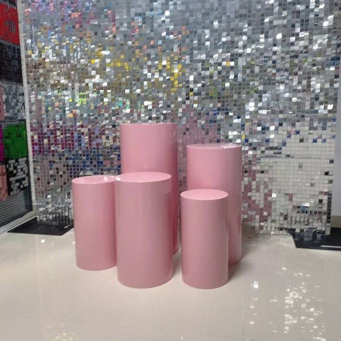 Set de 5 Pcs de support de présentation doré 