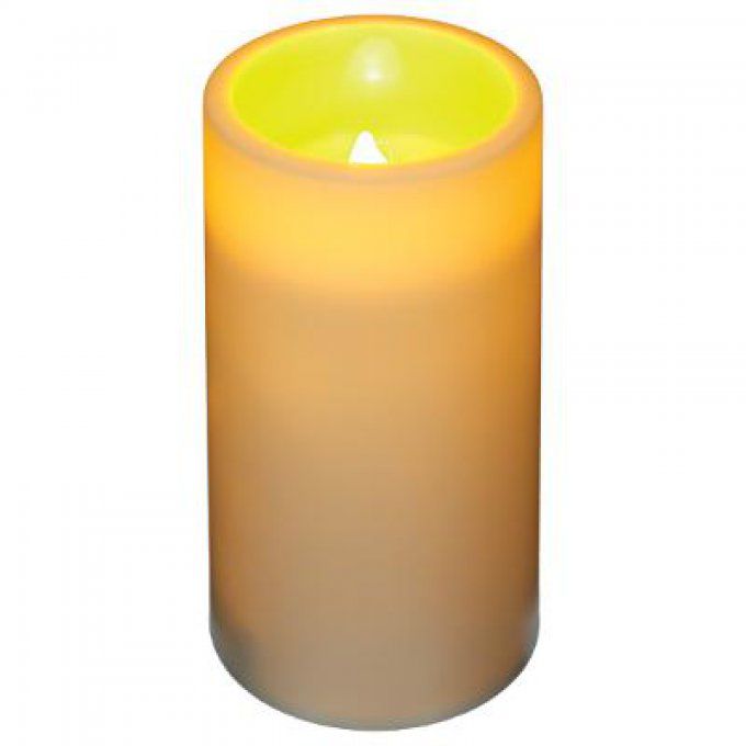 BOUGIE LED ROND BLANC H14