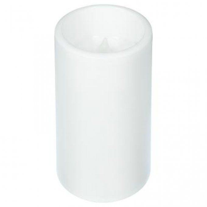 BOUGIE LED ROND BLANC H14