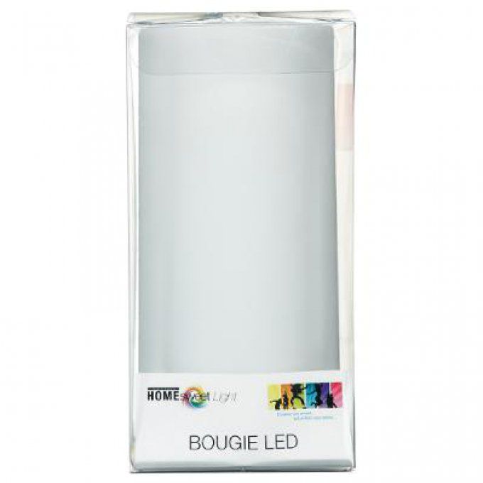 BOUGIE LED ROND BLANC H14