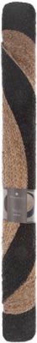 Tapis en jute bord noir Atmosphera