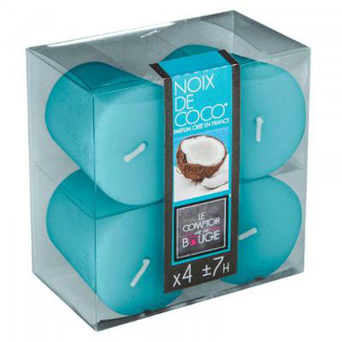 Bougie parfum coco NINA X4