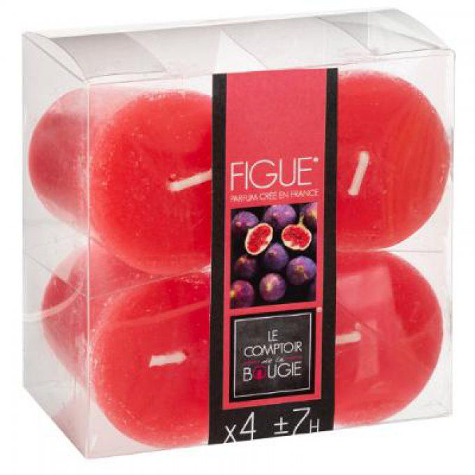 Bougie parfum figue NINA X4