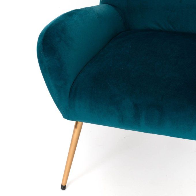Fauteuil Lise bleu