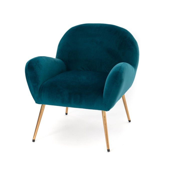 Fauteuil Lise bleu