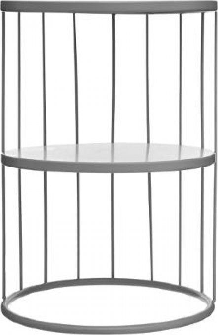 TABLE APPOINT KOBU GRIS 