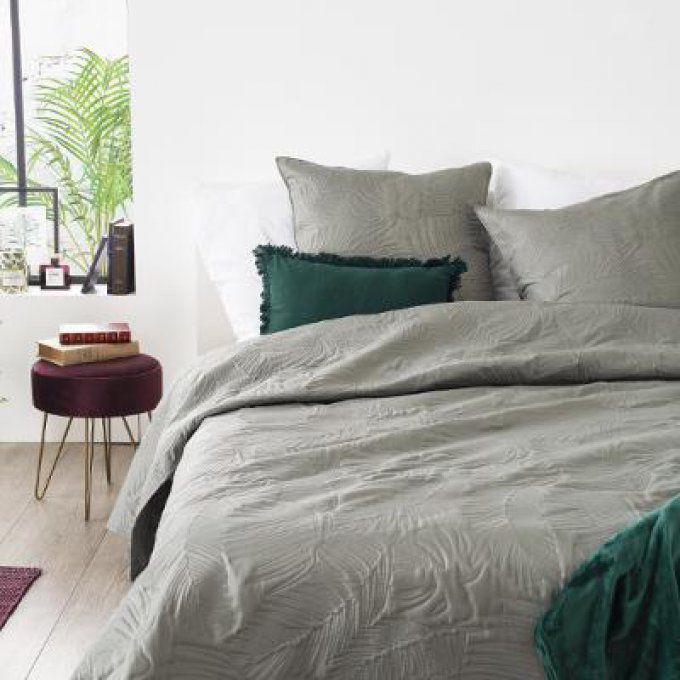 DESSUS DE LIT JUNGLE 260X240 + 2 TAIES 