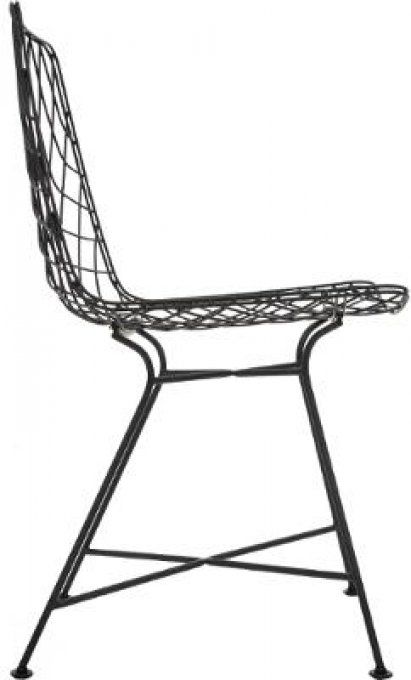 Chaise  Design en métal Filaire Archi