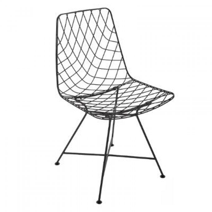 Chaise  Design en métal Filaire Archi