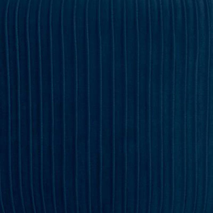 Fauteuil plissé Bleu Solaro Atmosphera