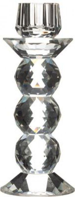 Bougeoir Verre Boule H16