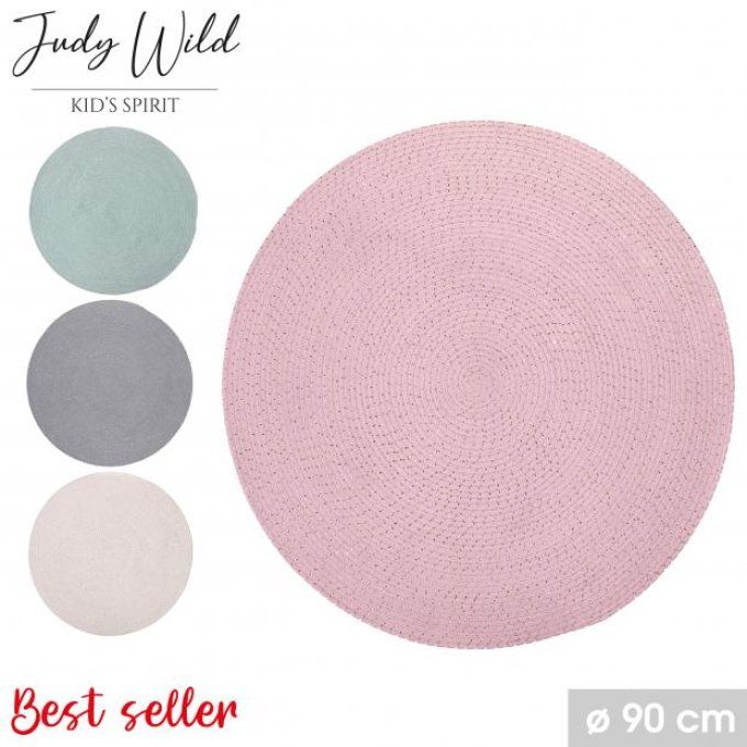 Tapis chambre d'enfant 4 coloris