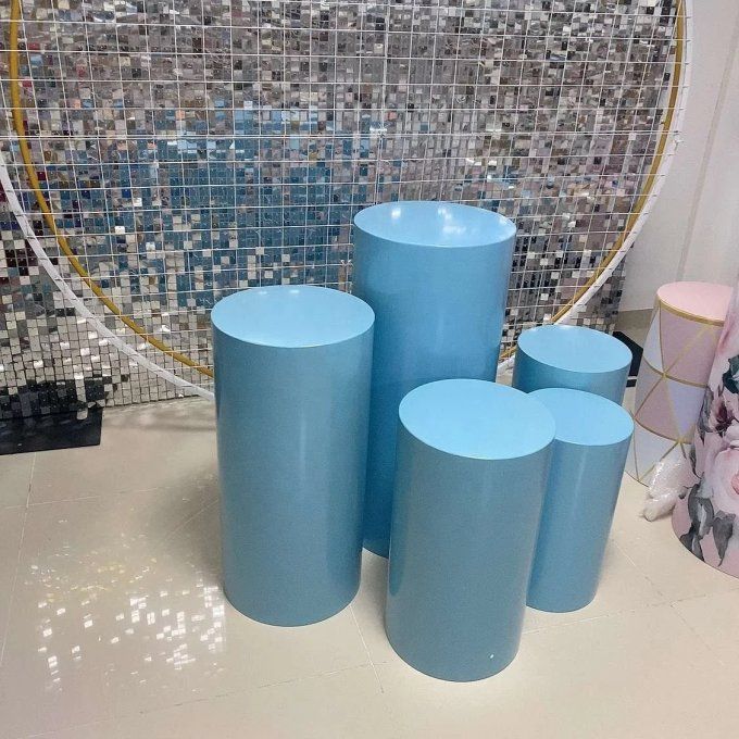 Set de 5 Pcs de support de présentation doré 