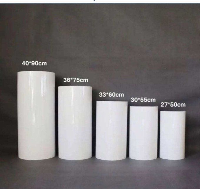 Set de 5 Pcs de support de présentation en métal bleu