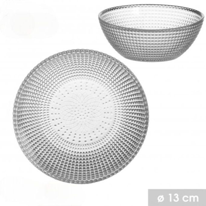 Joseph-assiette plat 27 cm transparent.