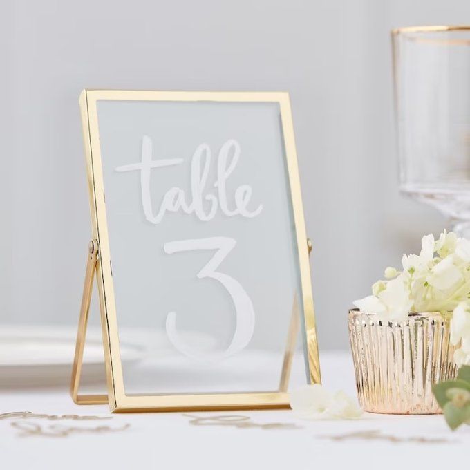 Numéro de table mariage ou personnalisation 
