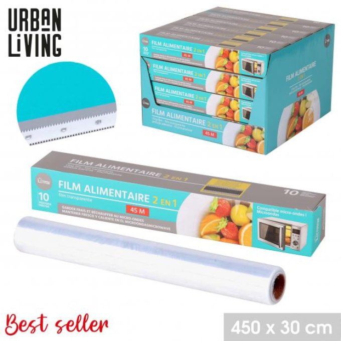 ES INDISPENSABLES - FILM ALIMENTAIRE 45MTR 10 MICRONS
