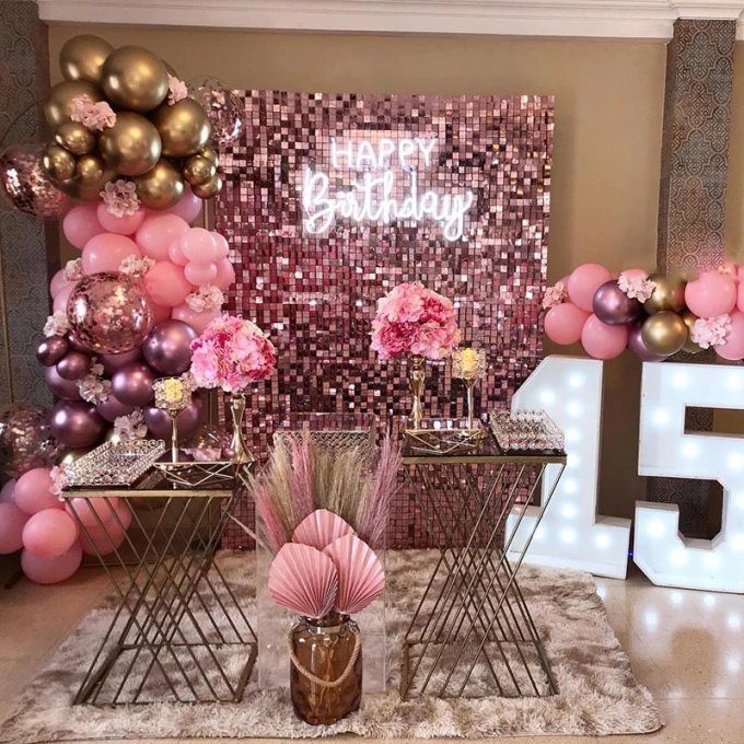 Backdrop sequin 