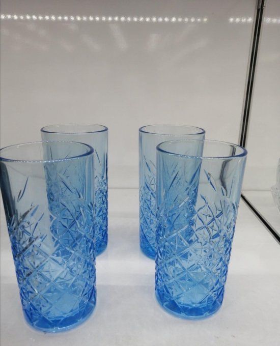Lot de 4 Verre grand modèle 