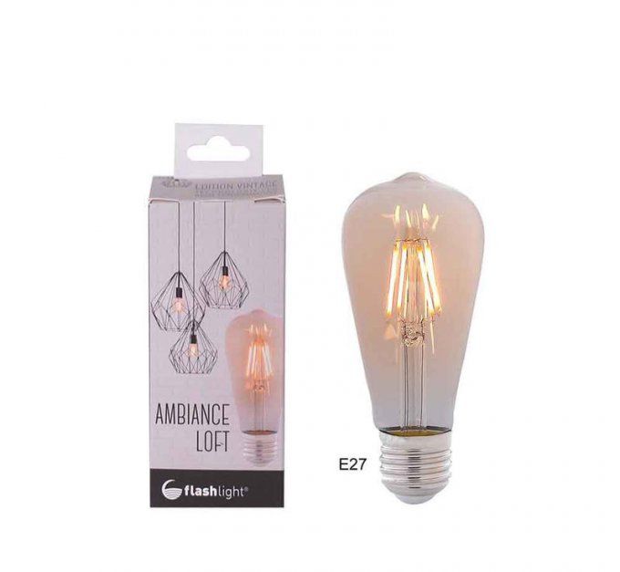 Ampoule ambré Led Vintage