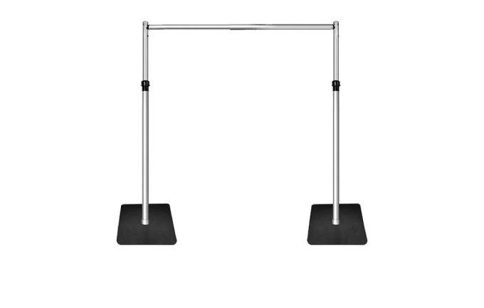 Support en métal pour arche rectangulaire extensible 3x3M
