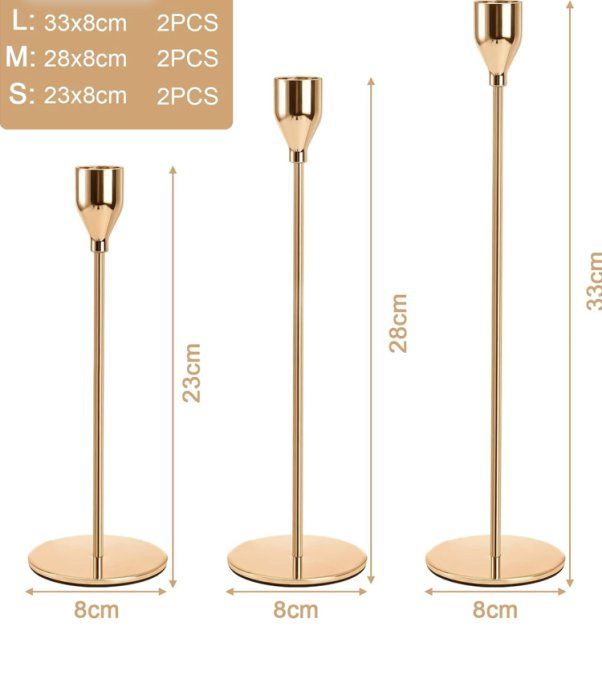 Chandelier métal doré différents taille S,M,L