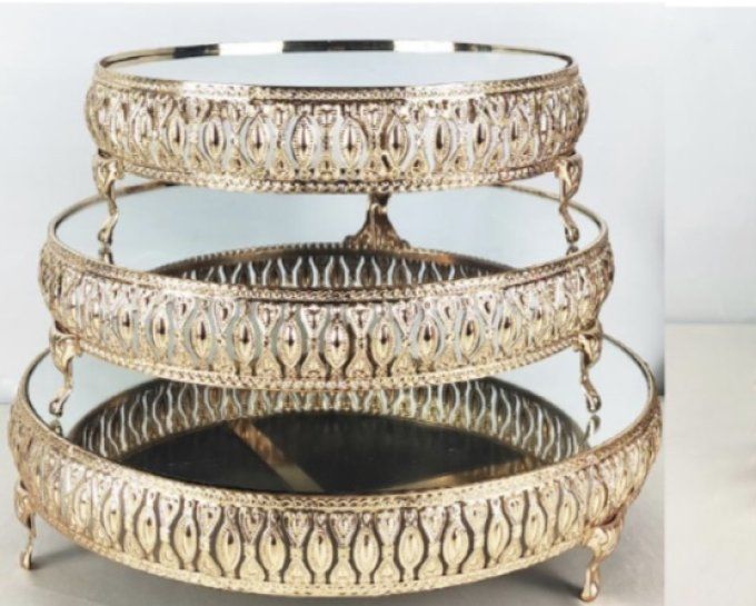 Cake stand set x 3