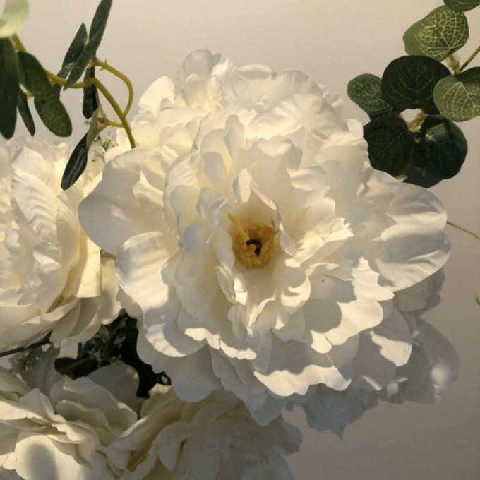 Bouquet de fleurs blanches 