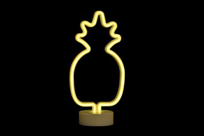 Décoration lumineuse led ananas