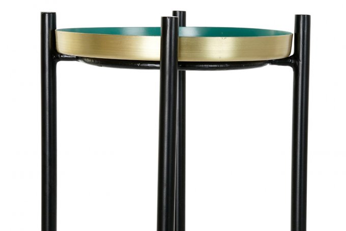 Table auxiliaire Laqué turquoise