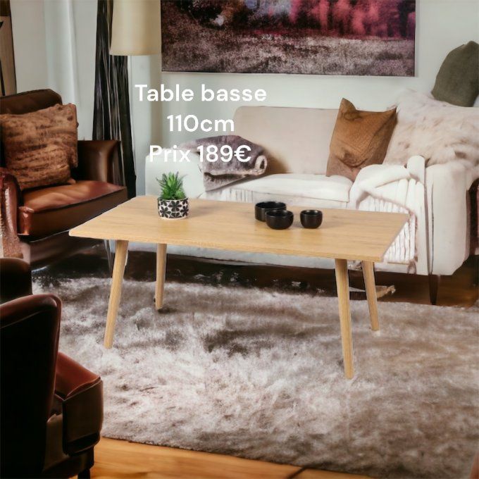 Table basse 110cm