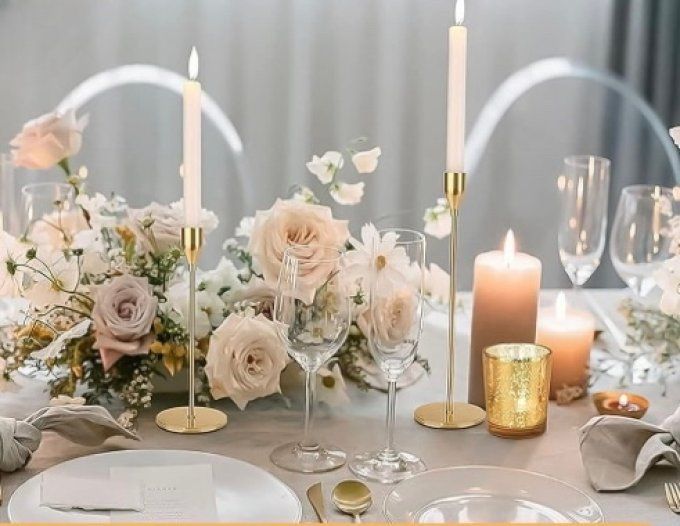 Chandelier métal doré différents taille S,M,L