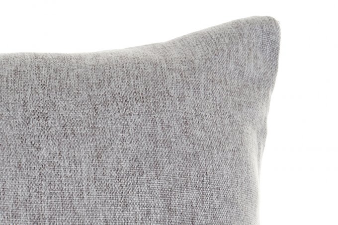 Coussin en polyester - gris 45x45cm